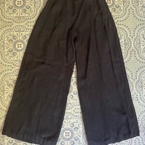 bryn Walker Black Wide-Leg Pants